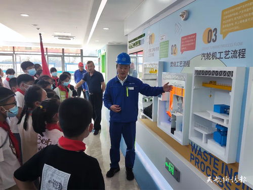 小手拉大手，共筑綠色夢 區生活垃圾服務中心組織學生參觀垃圾處理廠